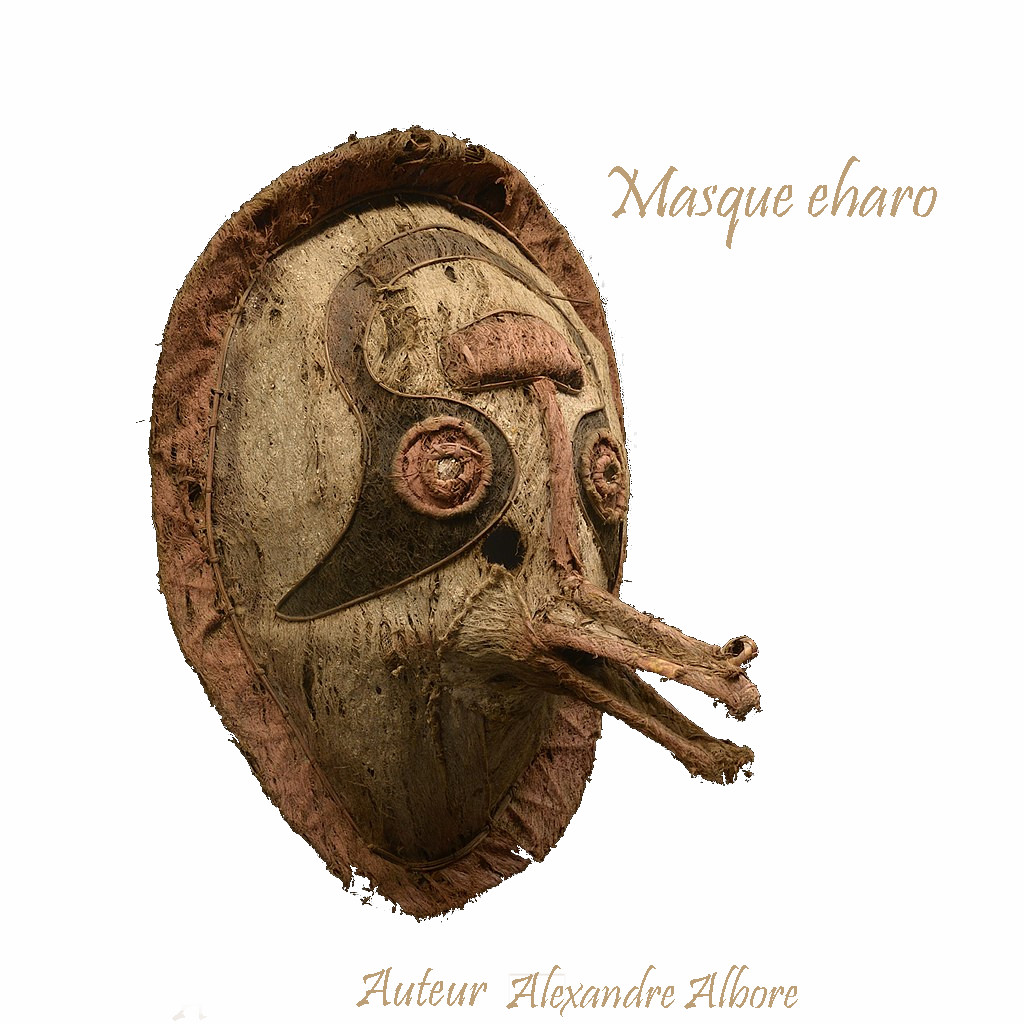 Masque Elema - Papouasie Nouvelle Guinee